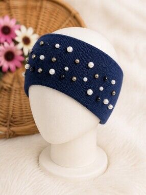 New! Pearl Studded Head Band/Ear Warmer